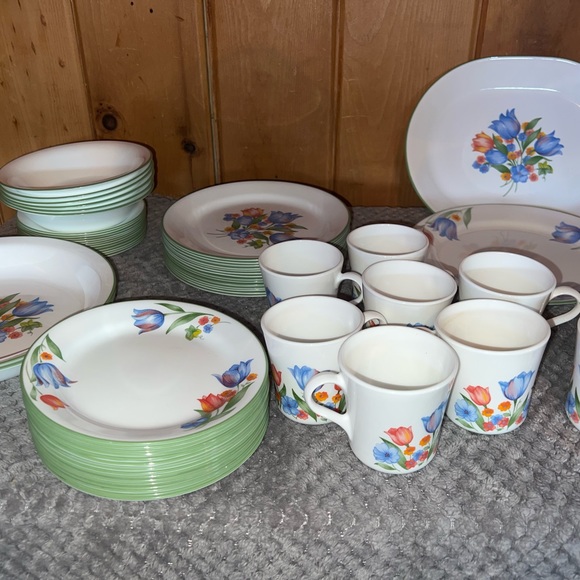 RARE Correlle ‘fresh cut’ large set